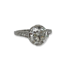 ART DECO 2.63 DIAMOND RING