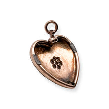 VICTORIAN PEARL AND DIAMOND HEART PENDANT