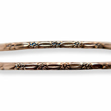 10K GOLD VICTORIAN BANGLES