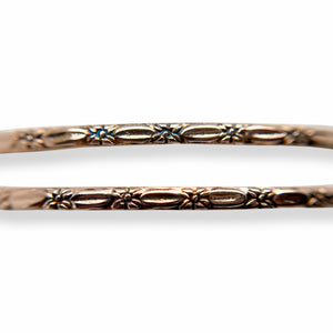 10K GOLD VICTORIAN BANGLES