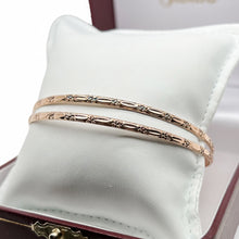 10K GOLD VICTORIAN BANGLES