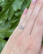 Vintage Platinum 1.07 Carat Old-European cut  Diamond Engagement Ring