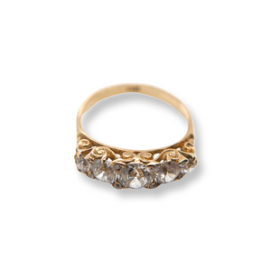 18K EDWARDIAN 1.5CT DIAMOND RING