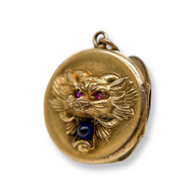 LION’S HEAD VICTORIAN LOCKET