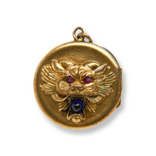 LION’S HEAD VICTORIAN LOCKET