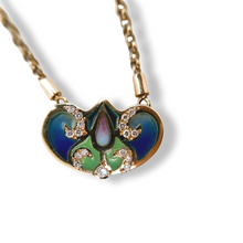 18K GOLD PLIQUE DU JOUR NECKLACE