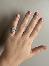 Vintage Platinum Diamond Cocktail Ring