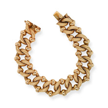 RETRO ITALIAN 18K GOLD LINK BRACELET
