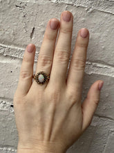 Vintage 14K Yellow Gold Opal Ring