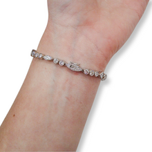 RETRO DIAMOND AND PLATINUM BRACELET