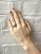 Vintage Matching Opal Rose Gold Band Rings