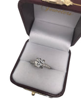 Edwardian Era Platinum 2.21 Carat Old Mine Cut Engagement Ring