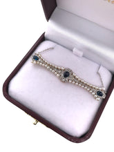 Antique Pearl Diamond & Sapphire Conversion Necklace
