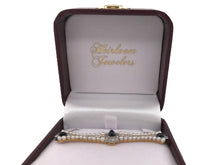 Antique Pearl Diamond & Sapphire Conversion Necklace