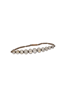 Victorian Era Rose Gold Moonstone Bracelet
