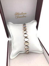 Victorian Era Rose Gold Moonstone Bracelet