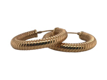 Vintage 14K Gold Hoop Earrings
