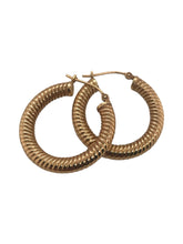 Vintage 14K Gold Hoop Earrings