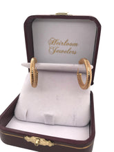Vintage 14K Gold Hoop Earrings
