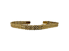 Retro 14K Yellow Gold Link Bracelet