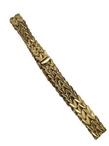 Retro 14K Yellow Gold Link Bracelet