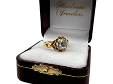 Victorian Era Rose Cut Diamond Engagement Ring