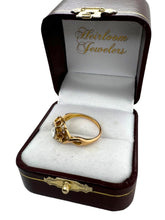Victorian Era Rose Cut Diamond Engagement Ring