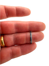 14K White Gold Sapphire Eternity Band Size 5