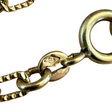 Unique Brushed Finished 32 Inch Gold Necklace