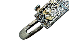 Vintage Art Deco White Gold Filigree Diamond Bracelet