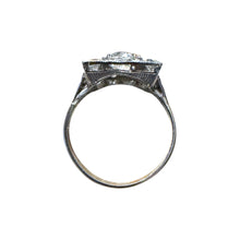 Vintage Art Deco Era 2.3 Carat Old Cut Diamond Halo Ring