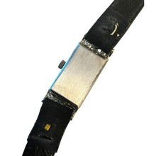 Vintage Platinum 1.5 Carat Diamond Watch On Velvet Watch Strap