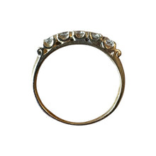 Vintage Yellow Gold Diamond Band 14K 1/2 Carat