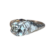 Vintage Art Deco 1.19 Carat Old Mine Cut Diamond Engagement Ring