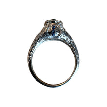 Vintage Art Deco 1.19 Carat Old Mine Cut Diamond Engagement Ring
