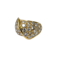 Vintage 2 Carat Diamond Cluster Cocktail Ring