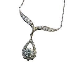 Vintage 1 Carat Diamond Necklace