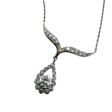 Vintage 1 Carat Diamond Necklace