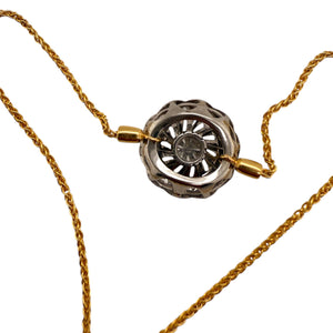 Vintage Diamond Conversion Bolo Style Bracelet
