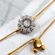 Vintage Diamond Conversion Bolo Style Bracelet