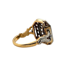 Vintage Dainty Ruby & Diamond Pinky Ring
