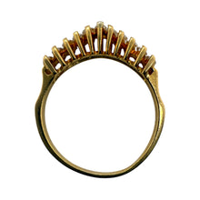 Vintage Estate Marquise Diamond Band 18K Yellow Gold