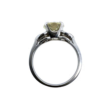 Vintage Art Deco Era 2.19 Carat Old European Cut Diamond Engagement Ring GIA