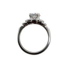 Vintage Platinum 1.15 Carat Old European Cut Diamond Engagement Ring