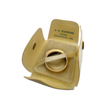 Heavy Vintage Gold Band Style Ring