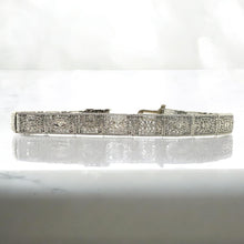 Vintage Filigree Style Diamond Bracelet