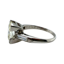 Vintage 2.01 Carat Antique Cushion Cut Diamond Engagement Ring GIA