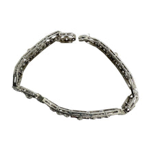 Vintage Art Deco Platinum 6 Carat Diamond Tennis Bracelet