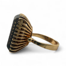 Vintage Large Smoky Quartz Statement Ring