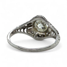 Vintage Edwardian Era 1.5 Carat Diamond Platinum Engagement Ring